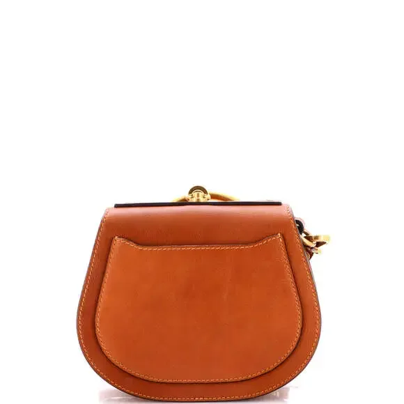 Chloe Nile Crossbody Bag Leather Small #210321C10B - Picture 3 of 9